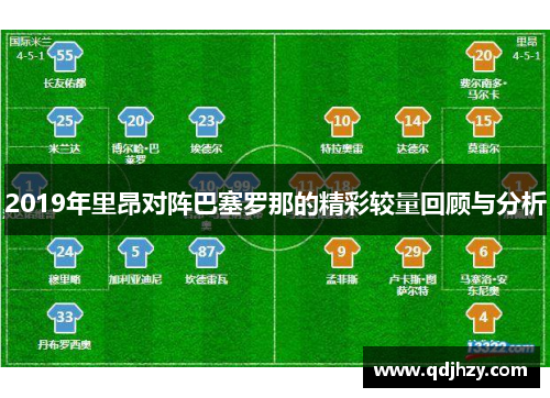 2019年里昂对阵巴塞罗那的精彩较量回顾与分析